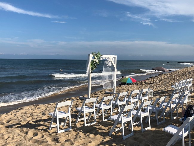Wedding Chair Set Up