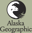 Alaska Geographic logo - raven and polar bear