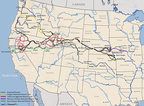 4Trails feasibility study map
