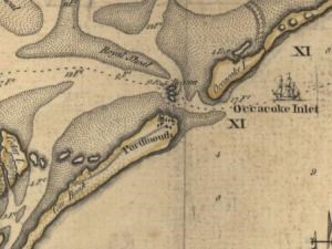 1775 map by Henry Mouzon et al - excerpt