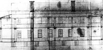 Architectural plans of a marine hospital