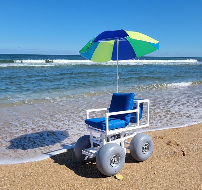 Beach Wheelchair at Apollo Beach