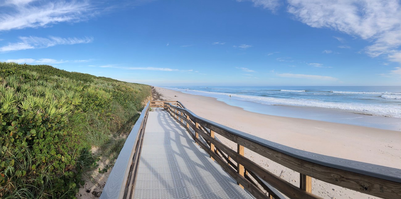 Beach Access Boardwalk Ramp Playalinda