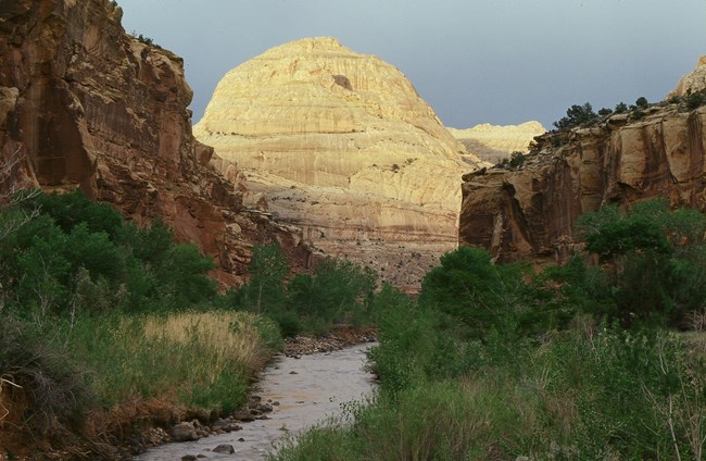 Capitol Dome and Fremont River