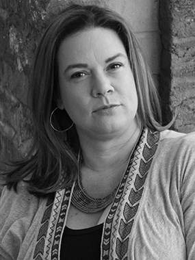 Writer in residence Kimberly Simms