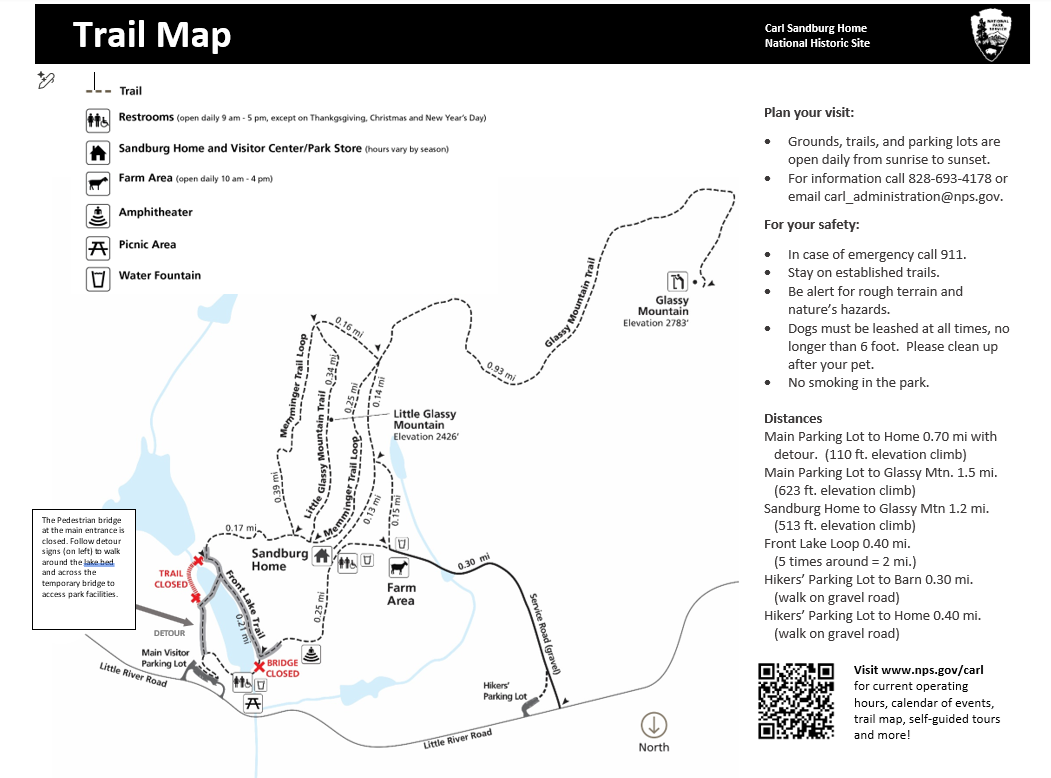Trail Map 2026 with Temp Detour PNG