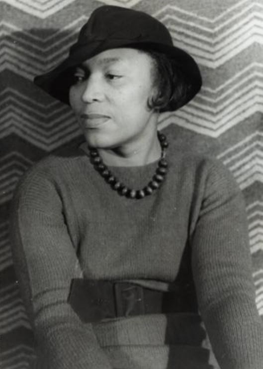 Black and White Portrait of Author Zora Neal Hurston