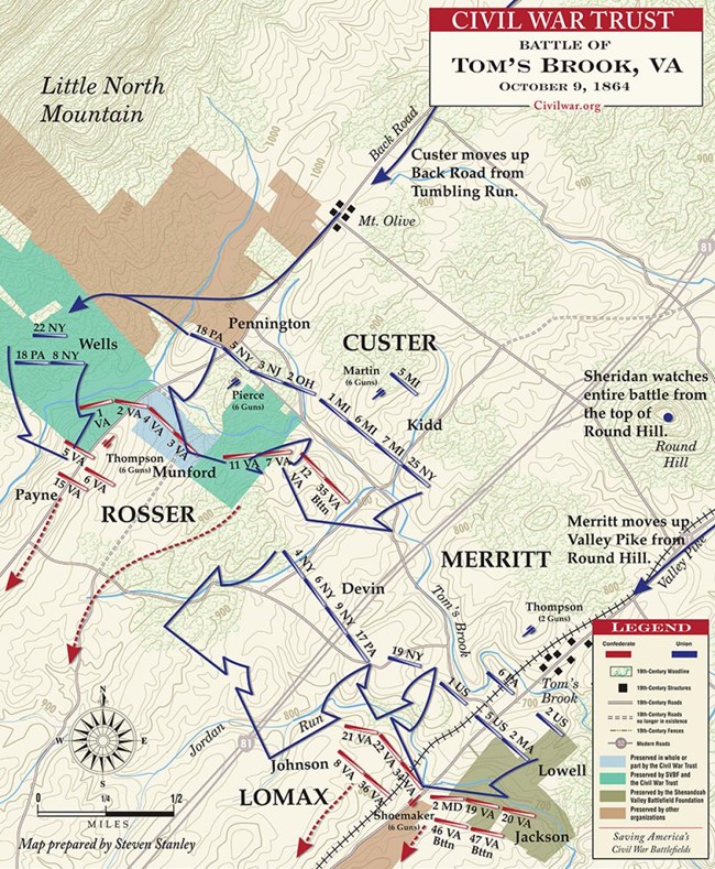 Battle of Tom's Brook Cedar Creek & Belle Grove National Historical