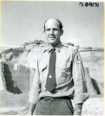 Lloyd Pierson smiling at the camera in an NPS uniform.