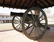 Cannon at Fort Washita