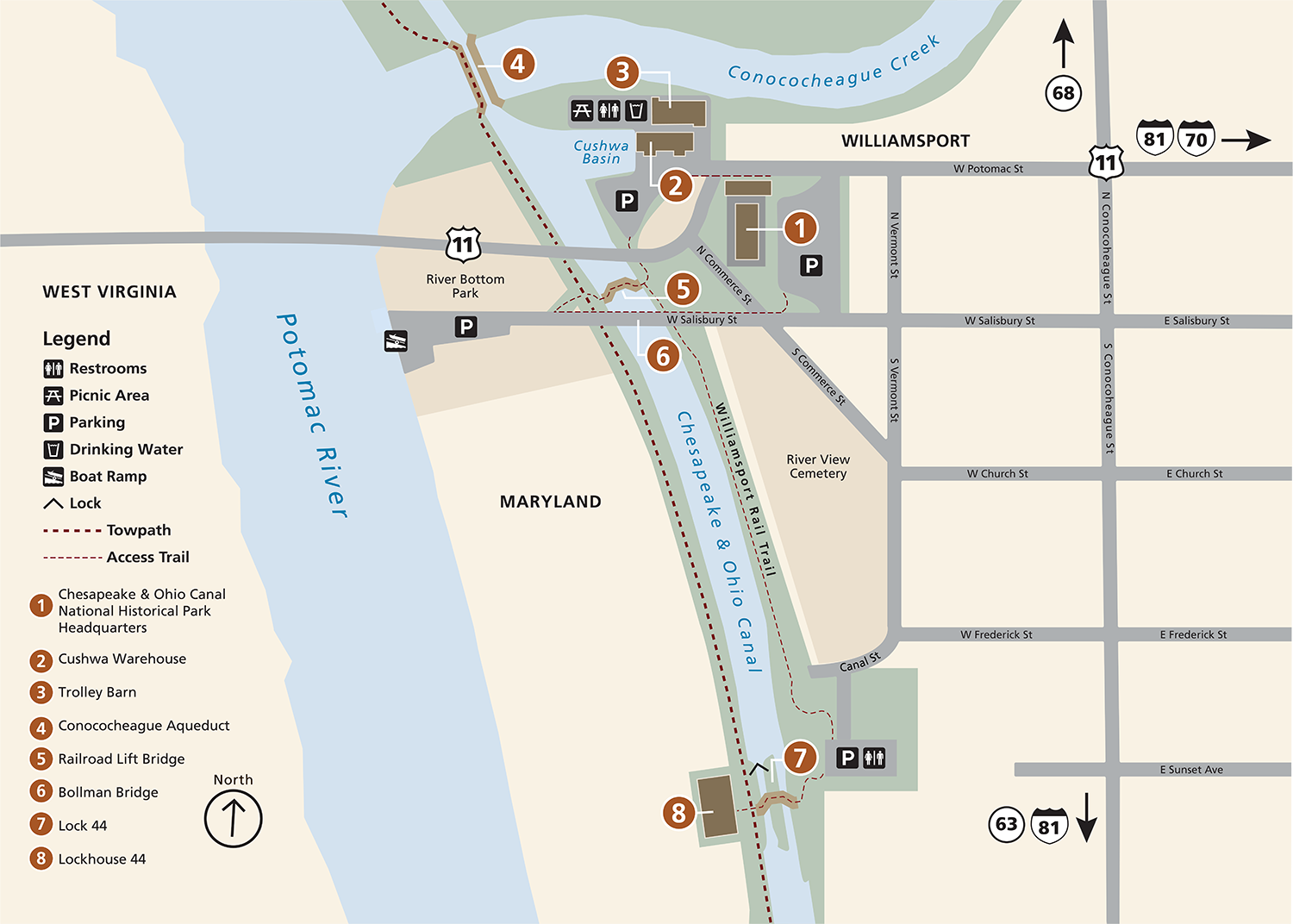 2024 Map of Williamsport