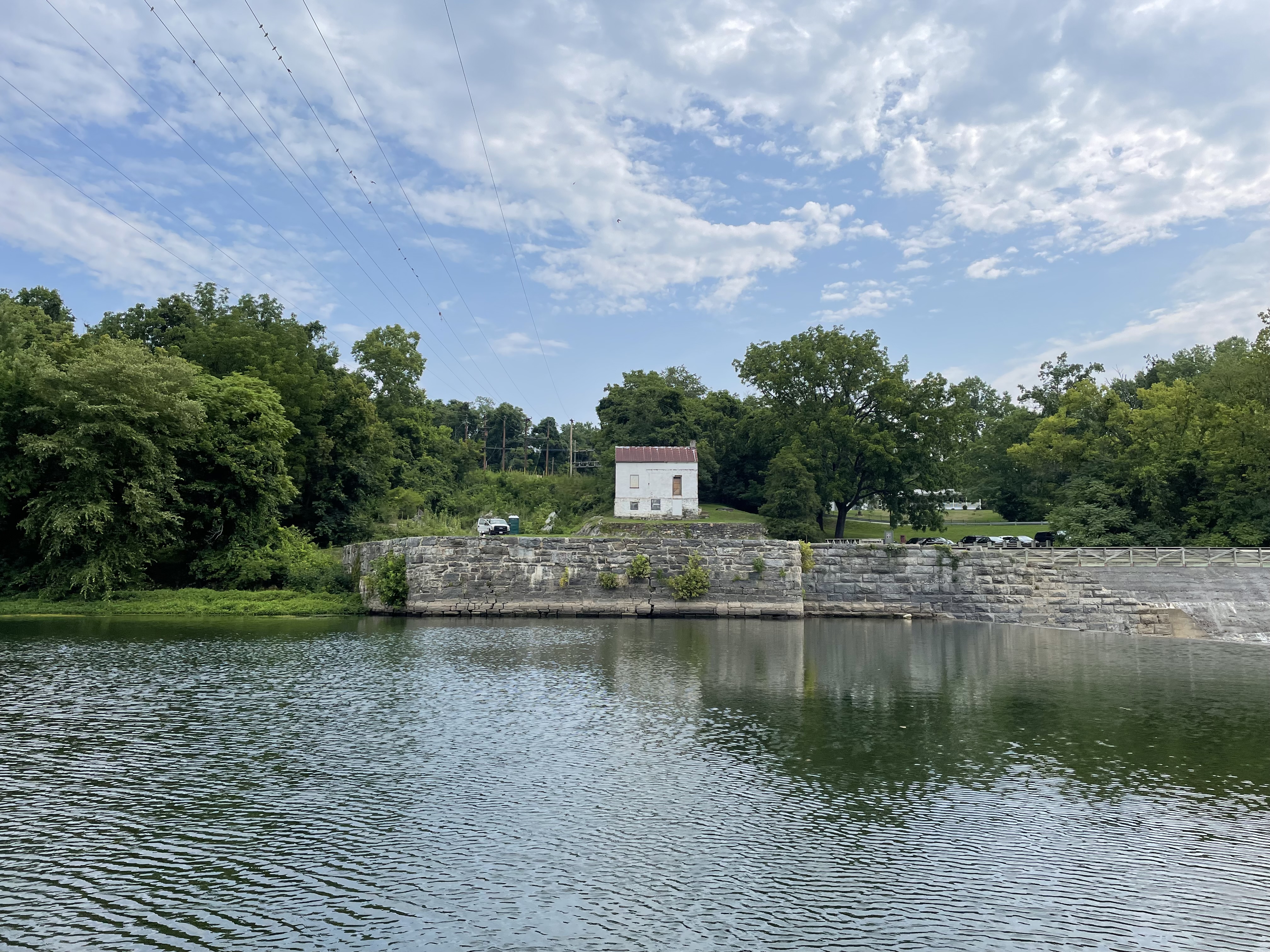 Left Abutment of Potomac Dam No. 5