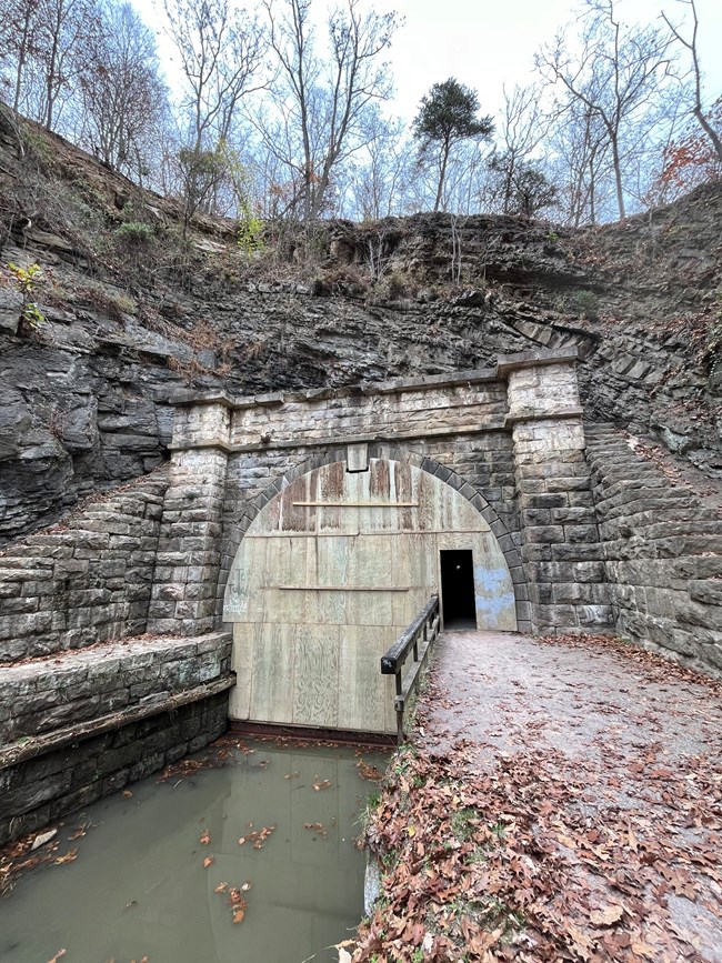 Paw Paw Tunnel in Winter