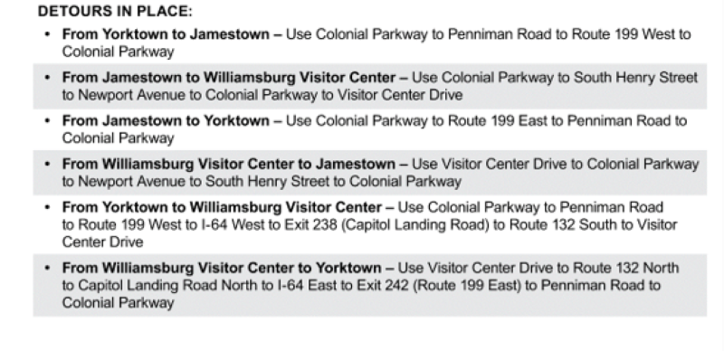 Detour Bullet Points July 2026
