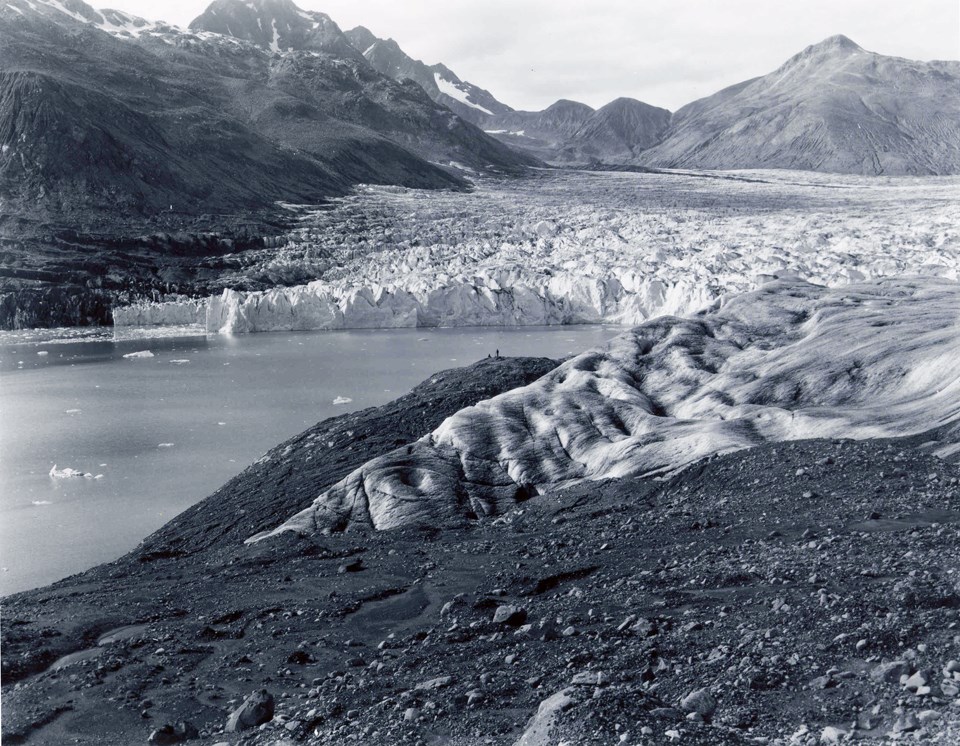Plateau Glacier in 1961