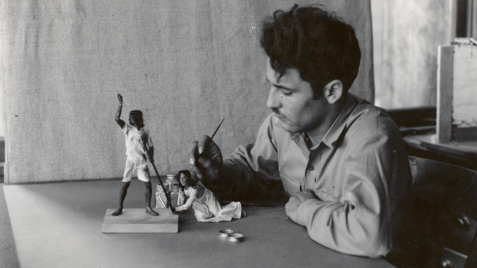 signature on painting reads "James Mann"