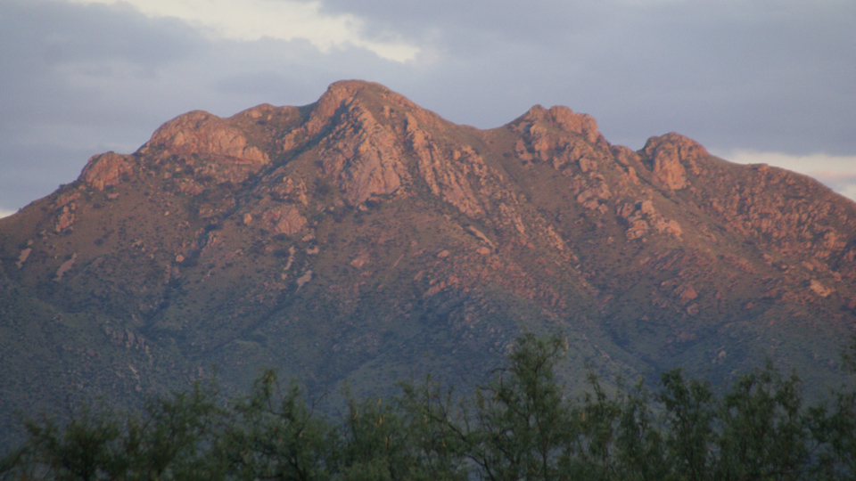 illustration of mountain landscape