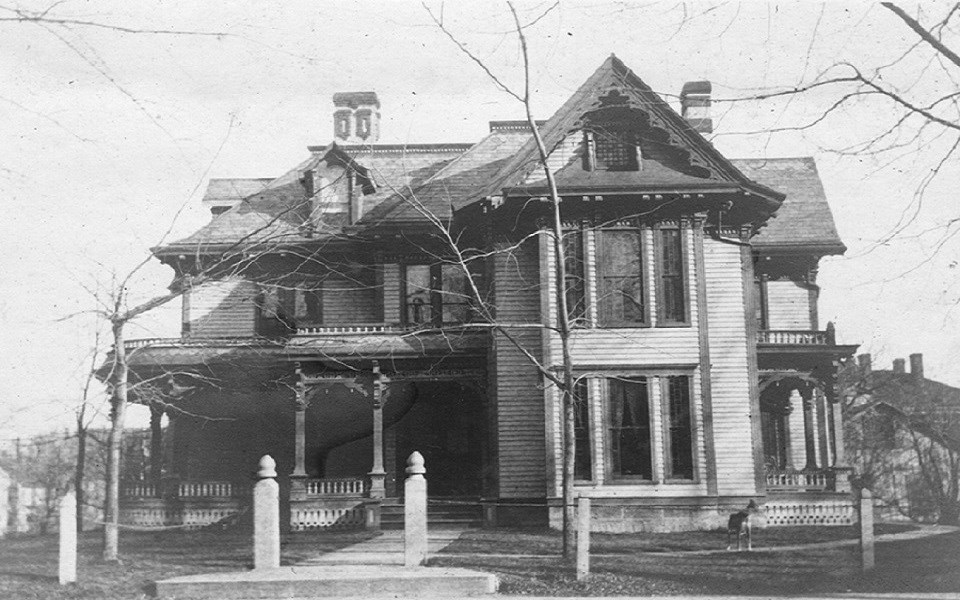 Truman Home circa 1900 large Victorian House