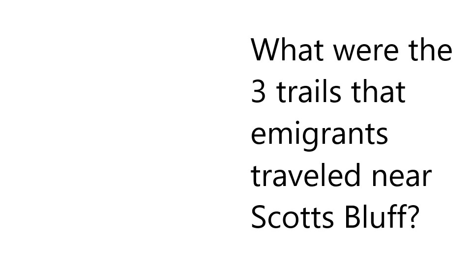 The bluffs at Mitchell Pass bathed in morning light