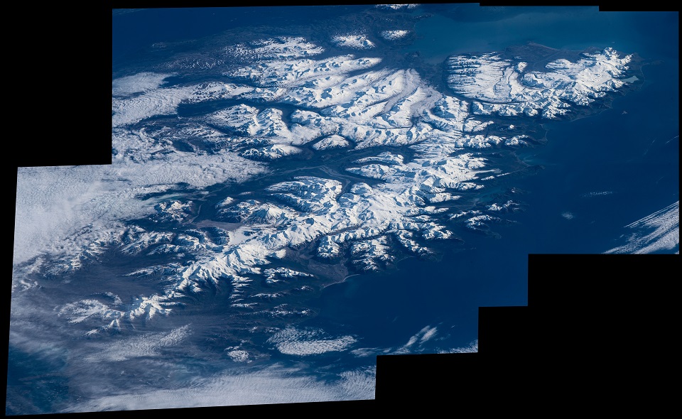 Aerial view of Katmai National Park & Preserve