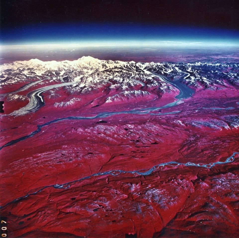 Aerial view of Denali National Park & Preserve