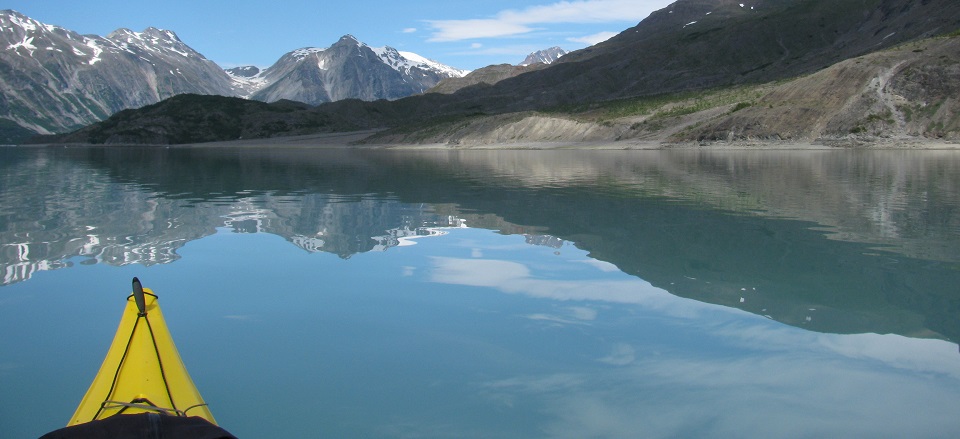 Aerial view of Glacier Bay