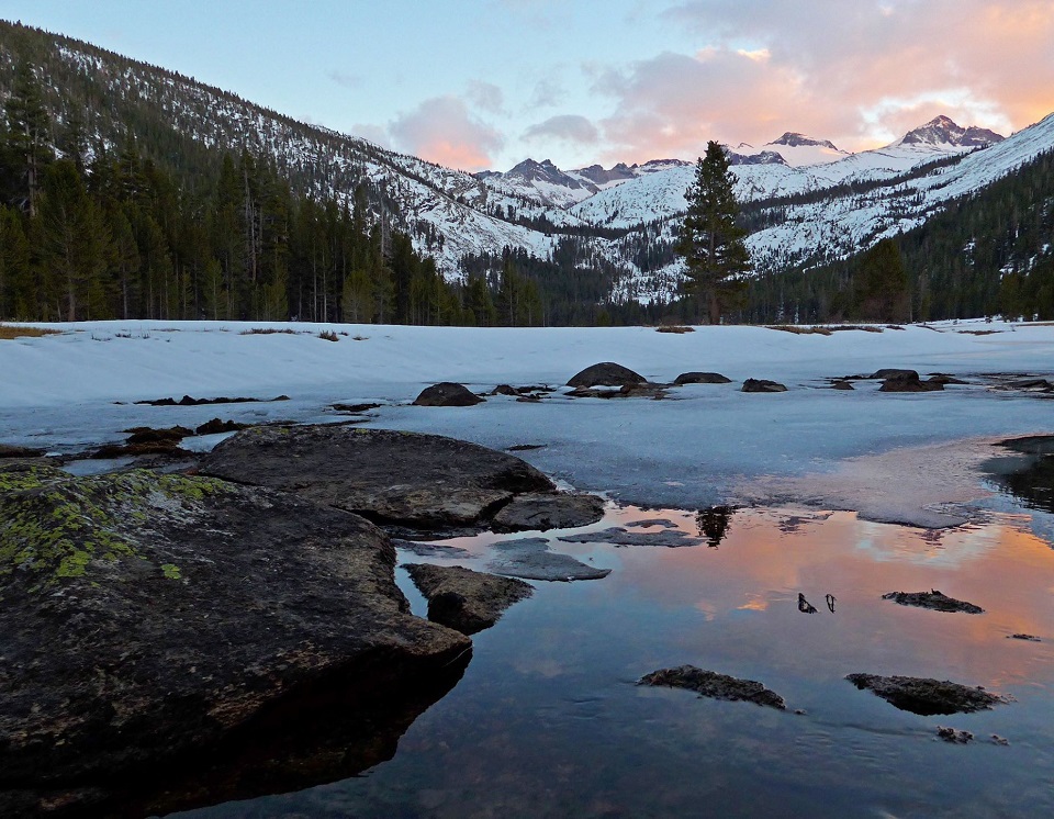 Aerial view of Yosemite National Park