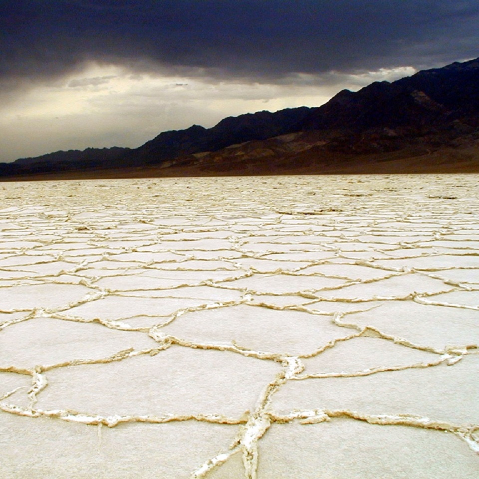 Aerial view of Death Valley National Park