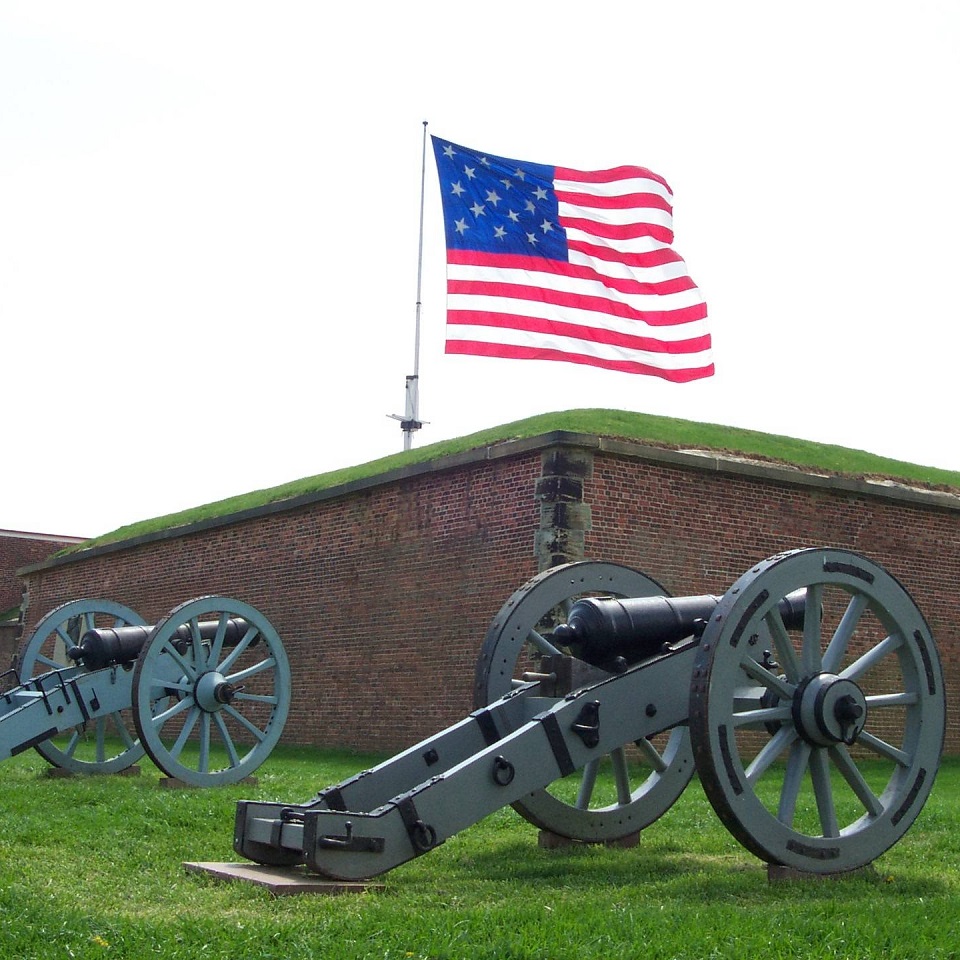 Aerial view of Baltimore Harbor