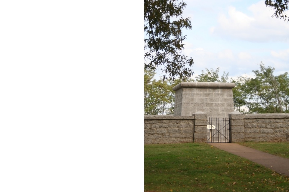 Left Side: Question: Why did the men of Hazen’s Brigade build the monument that stands on the battlefield today? Right Side: Answer: Hazen’s men decided to build a monument to honor their fallen comrades and the stand they made during the battle.