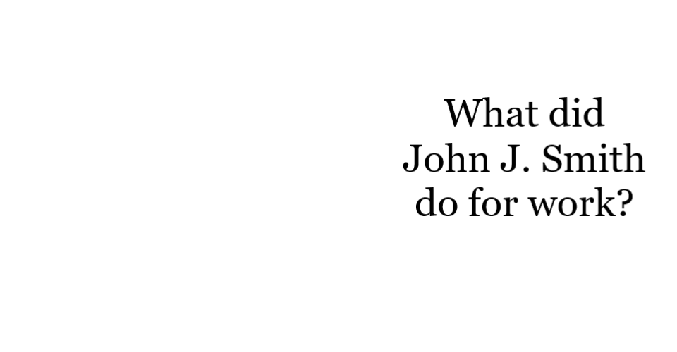 3 story brick row home on a sloped roadway where the right side of building basement is exposed and clad in granite. Middle second floor window is a white bay window protruding over sidewalk. All other windows are black shutters.