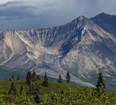 Porphyry Mountain rock glacier, as viewed from Donahoe Basin (Wrangell-St Elias National Park, AK)