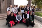 Hmong celebrants. Photo by Carol Highsmith, Library of Congress