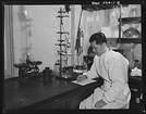 Dr. Liang, chemist. Photo by J. Sherrel Lakey, Office of War Information. Library of Congress.