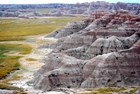 Scenery at Norbeck Pass, Badlands National Park