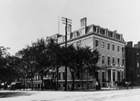 Black and White photograph of James Wormley's five-story hotel