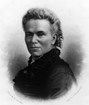 black and white head and shoulders portrait of Matilda Joslyn Gage. Library of Congress