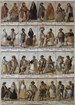 Historic casta painting depicting 16 racial groupings. 18th c., oil on canvas.