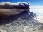 volcanic ash eruption