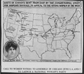 A map of the United States shows the tour route with a picture of Alice Paul in the corner.