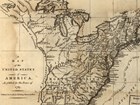 1784 map depicting the United States. 