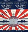 Brochure advertising New Castle-Pennsville Ferry.