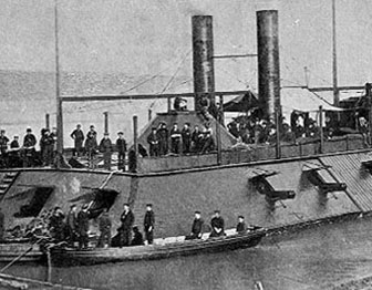 Photo of U.S.S Cairo gunboat