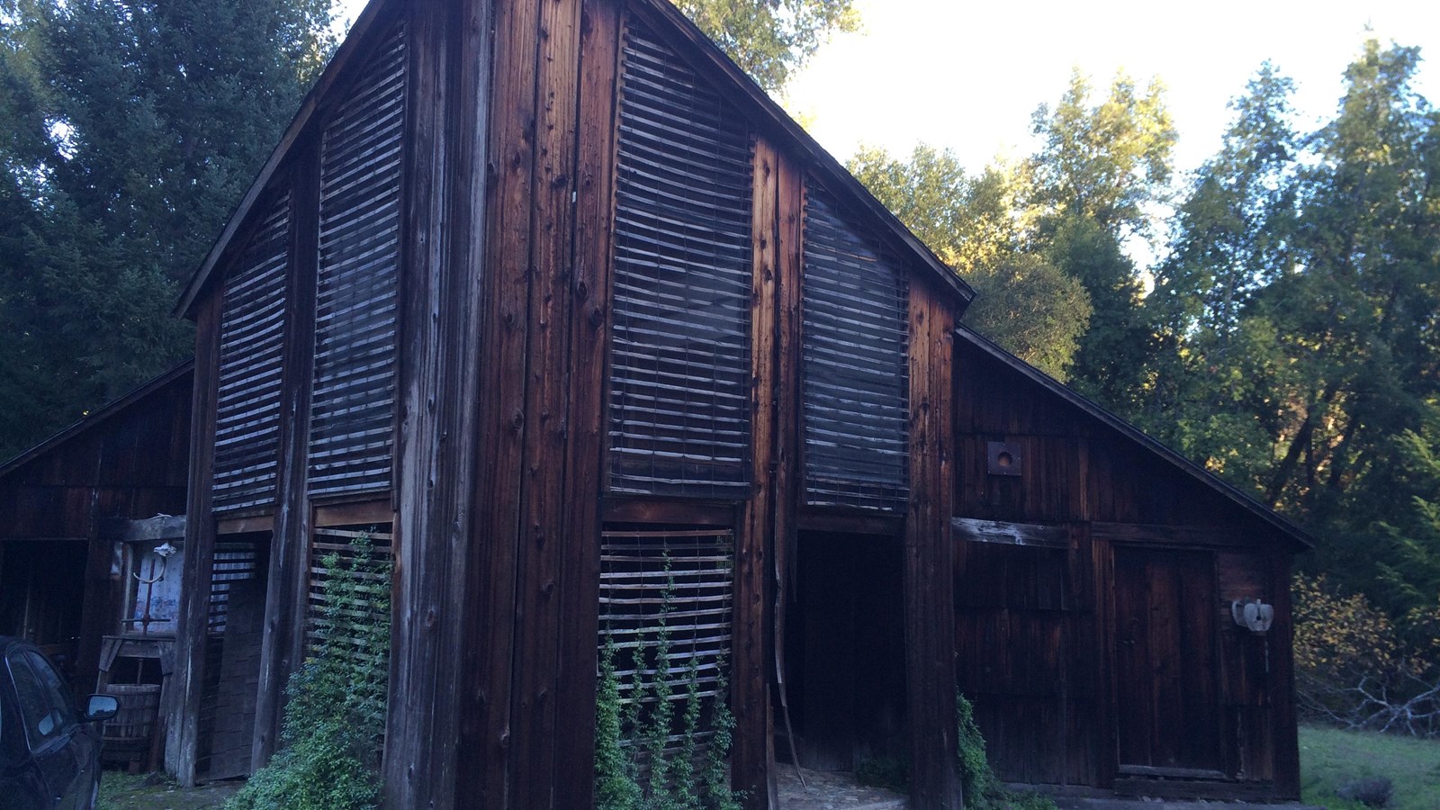 Exterior of Pond Farm Barn