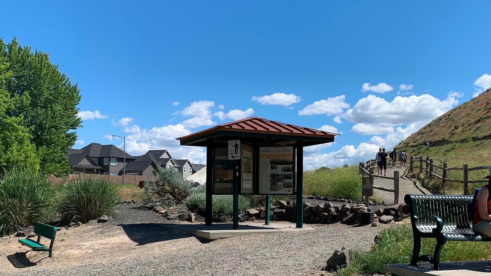 Informational Kiosk at Trailhead Park