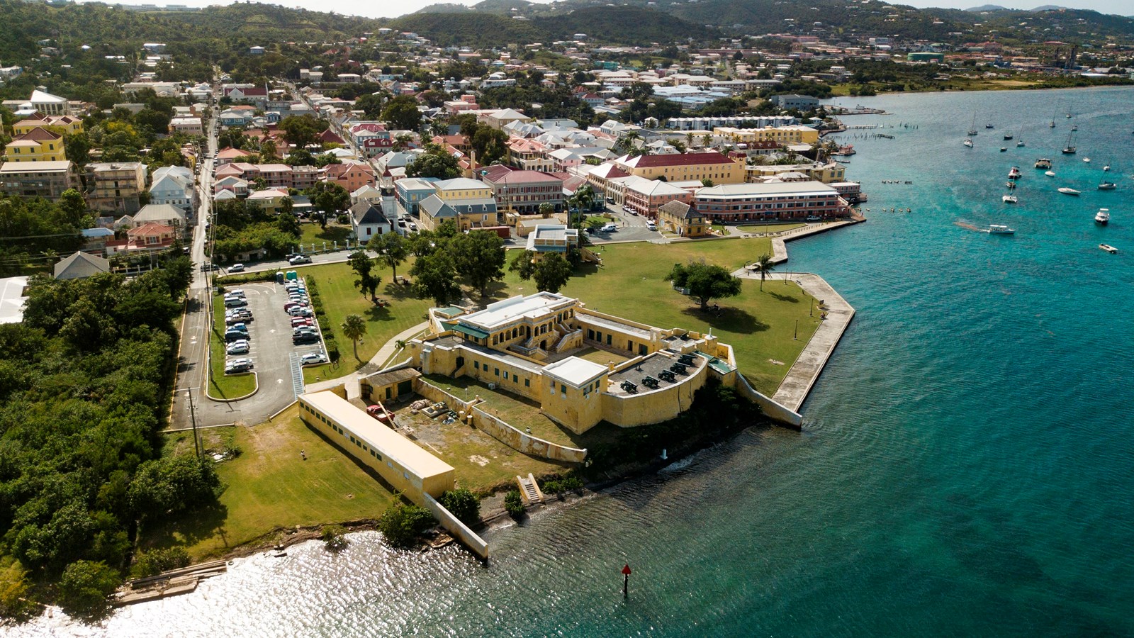 Main harbor for St. Croix,