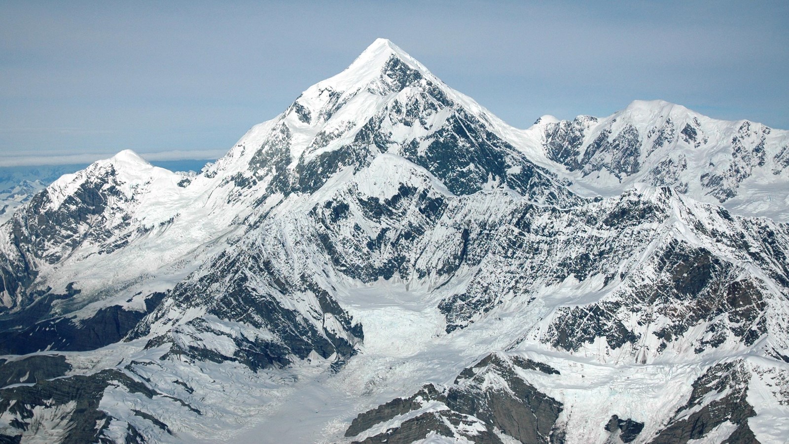 Mount St. Elias southeast ridge view