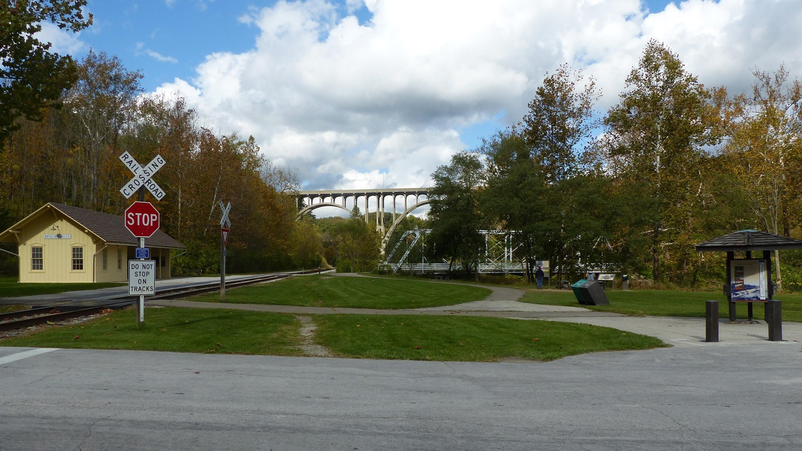 Station Road Bridge Trailhead Information (U.S. National Park Service)