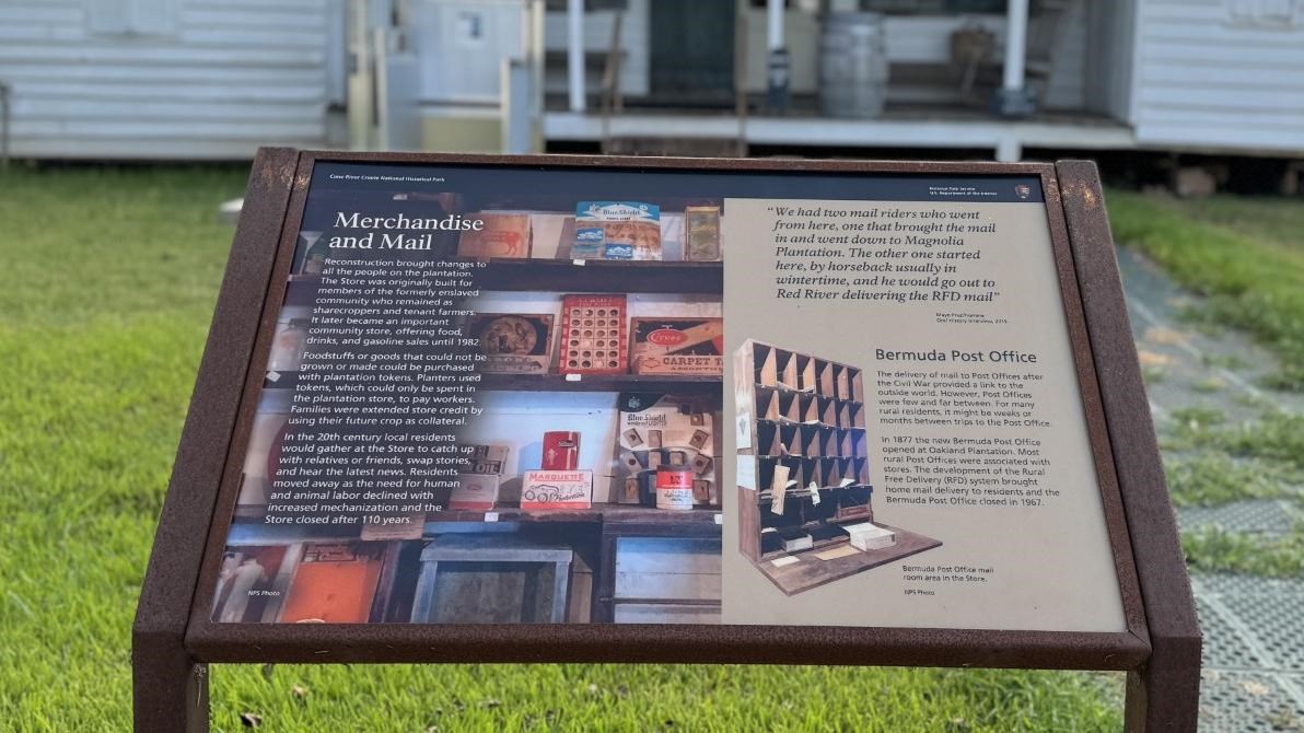 General Store and Post Office on Oakland Plantation