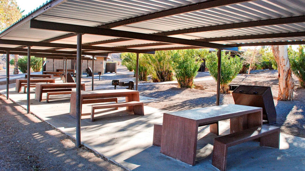 A picnic shelter